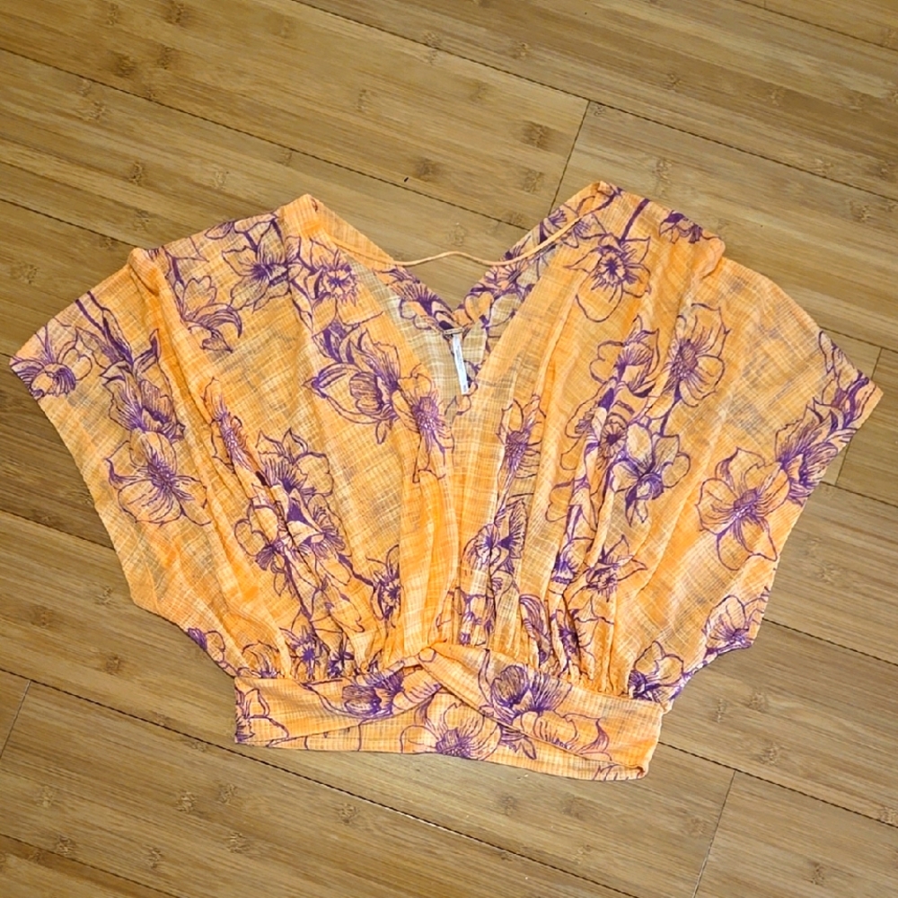 Free People Floral Top S